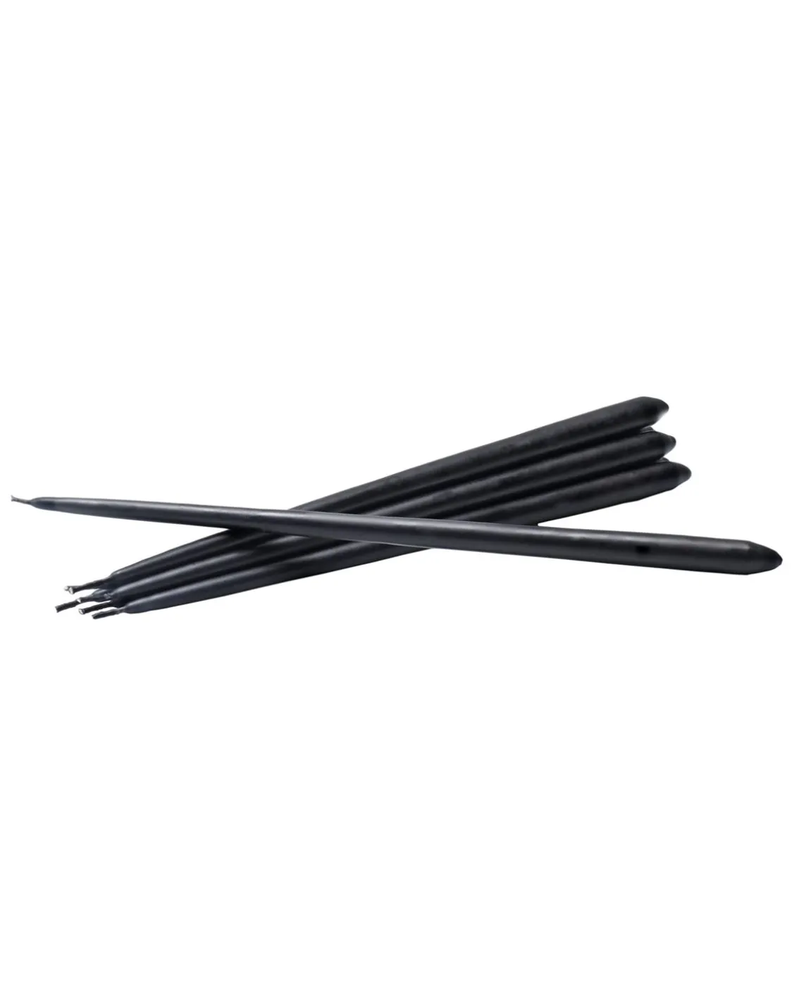 STOFF Nagel Candles 6-Pack Black