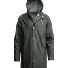 Stutterheim Stockholm Lightweight Raincoat Green
