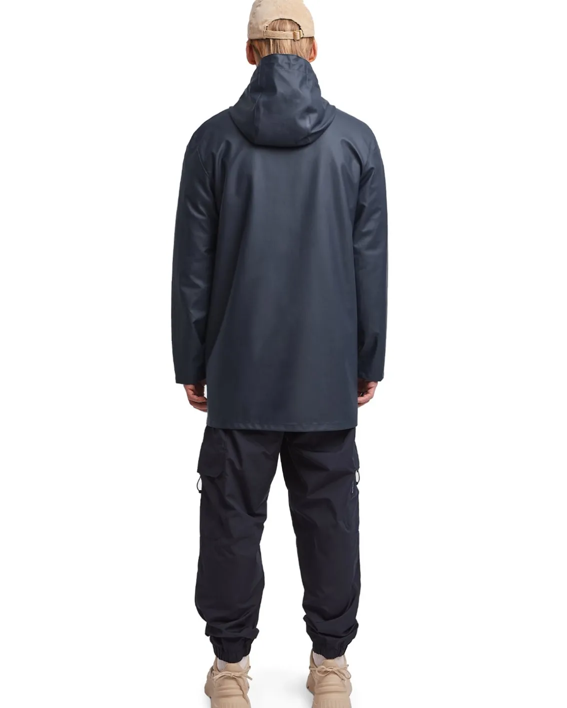 Stutterheim Stockholm Lightweight Raincoat Navy