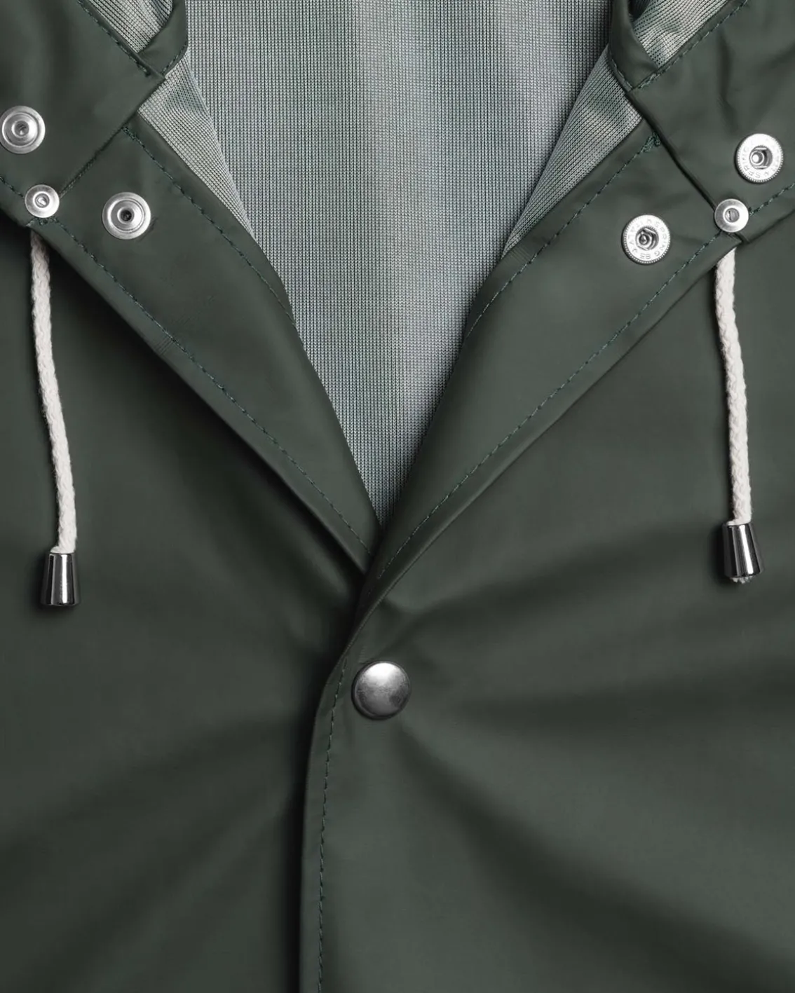 Stutterheim Stockholm Lightweight Raincoat Green