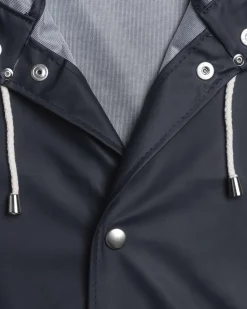 Stutterheim Stockholm Lightweight Raincoat Navy