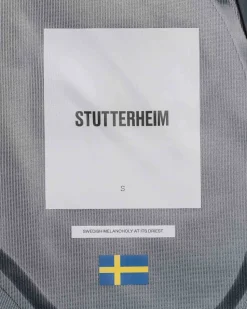 Stutterheim Stockholm Lightweight Raincoat Charcoal