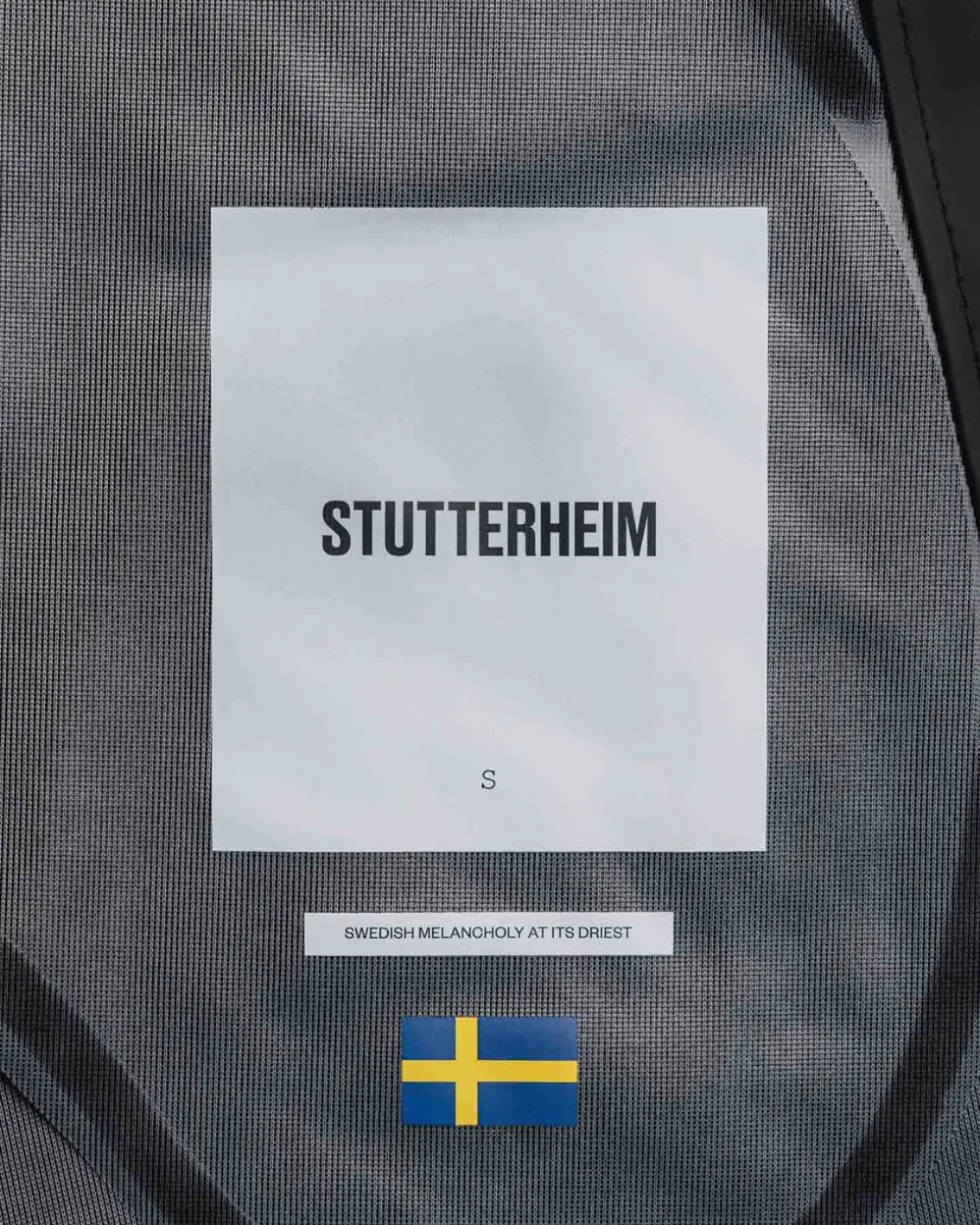 Stutterheim Stockholm Lightweight Raincoat Black