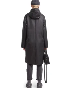Stutterheim Stockholm Long Raincoat Black