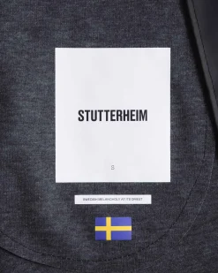 Stutterheim Stockholm Long Raincoat Black
