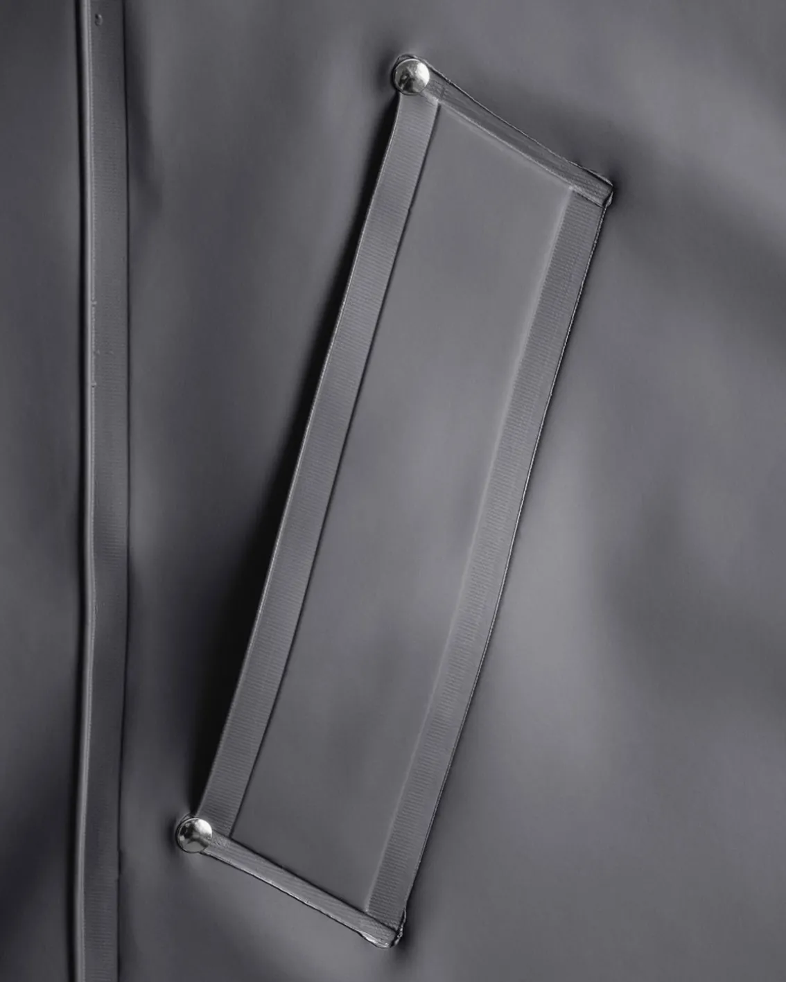Stutterheim Stockholm Raincoat Charcoal