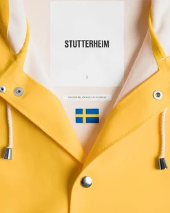 Stutterheim Stockholm Raincoat Yellow