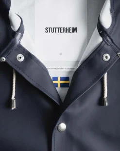 Stutterheim Stockholm Raincoat Navy