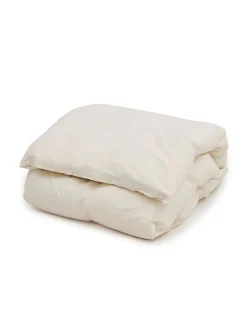 Tekla Percale Duvet Cover Winter White