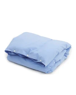 Tekla Percale Duvet Cover Island Blue