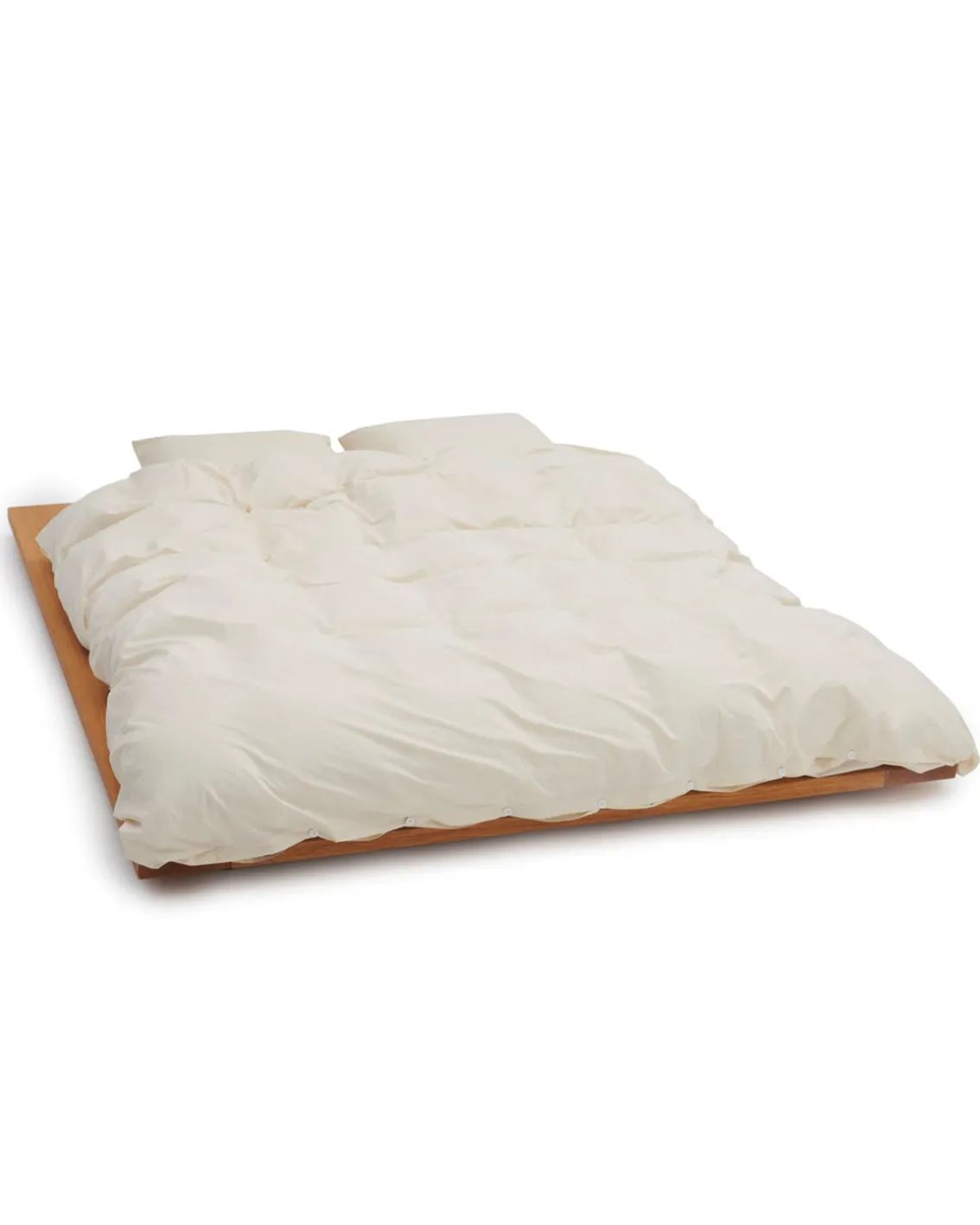 Tekla Percale Duvet Cover Winter White