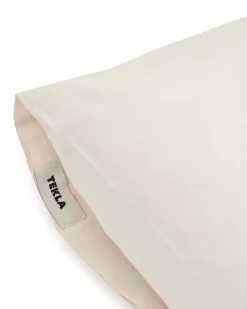 Tekla Percale Pillow Sham Winter White