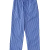 Tekla Poplin Pyjamas Pants Boro Stripes