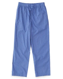 Tekla Poplin Pyjamas Pants Boro Stripes