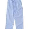 Tekla Poplin Pyjamas Pants Pin Stripe