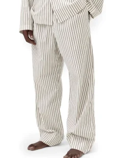Tekla Poplin Pyjamas Pants Hopper Stripes