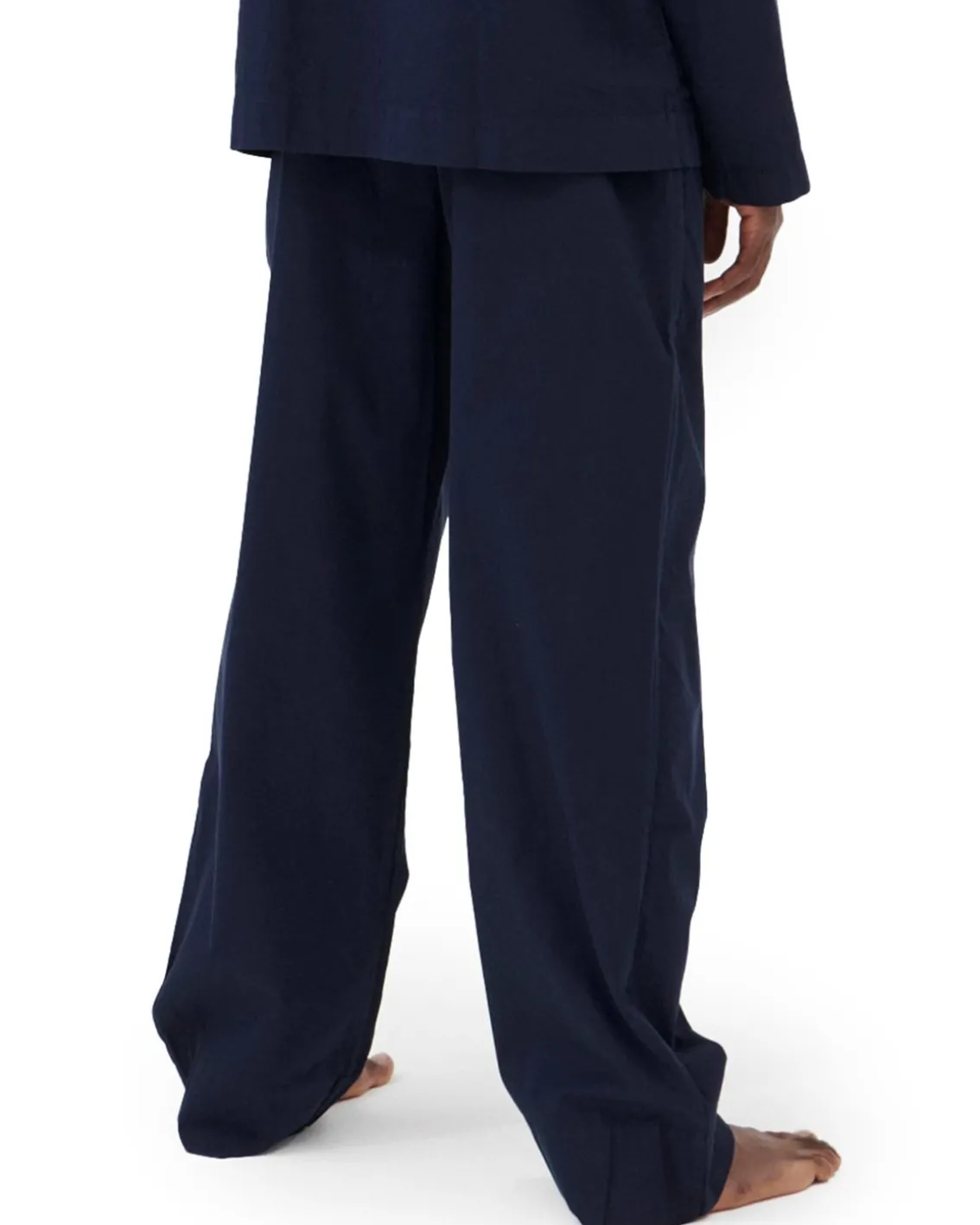 Tekla Poplin Pyjamas Pants True Navy