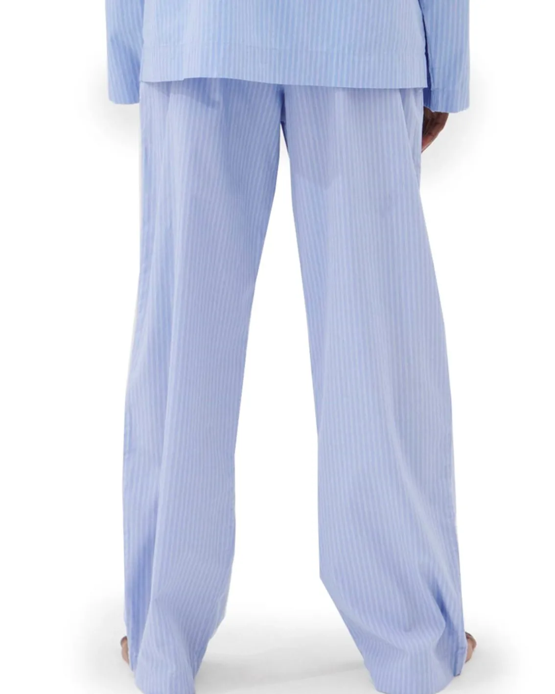 Tekla Poplin Pyjamas Pants Pin Stripe