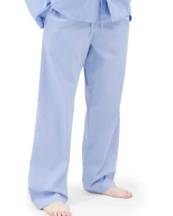 Tekla Poplin Pyjamas Pants Pin Stripe
