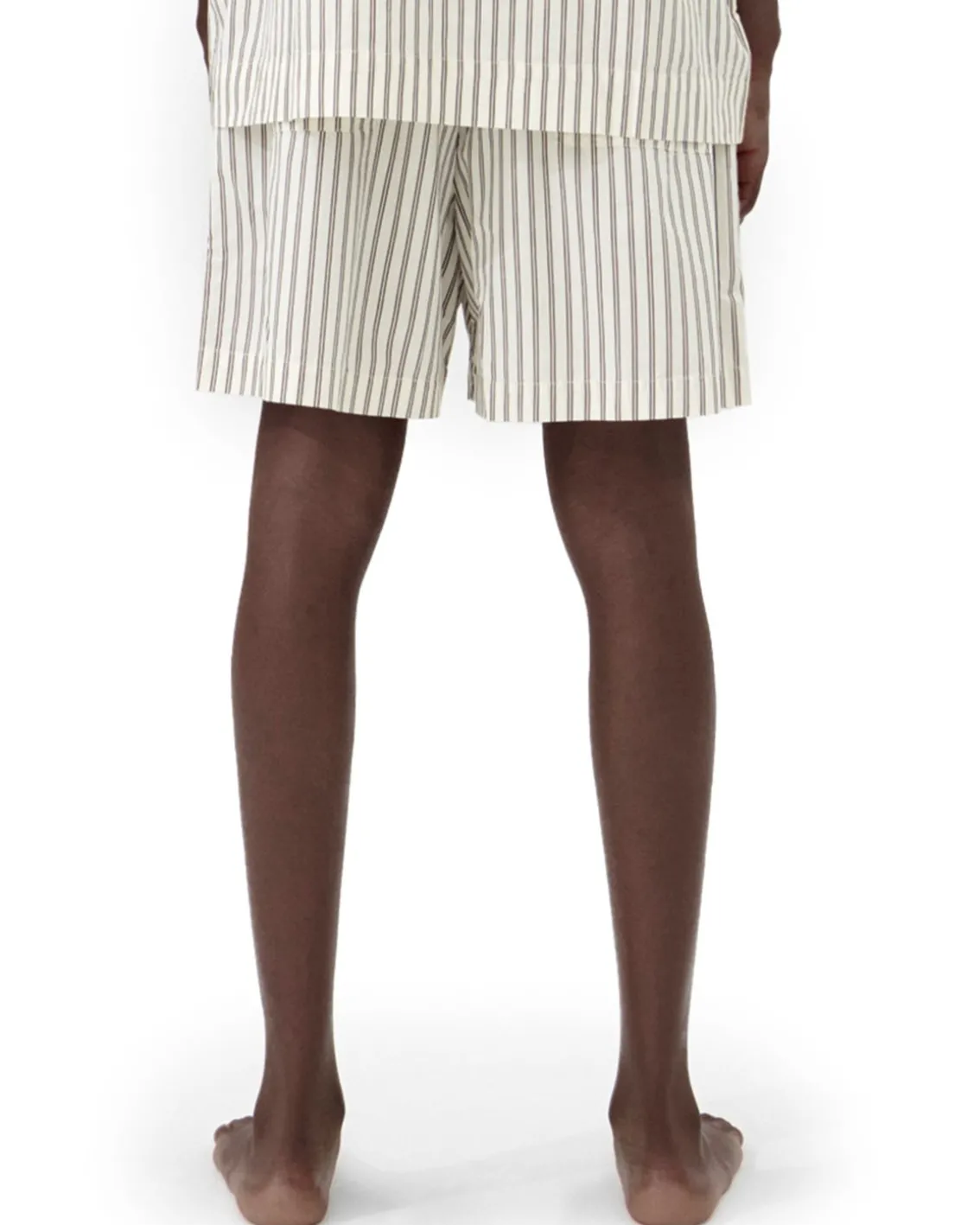 Tekla Poplin Pyjamas Shorts Hopper Stripes