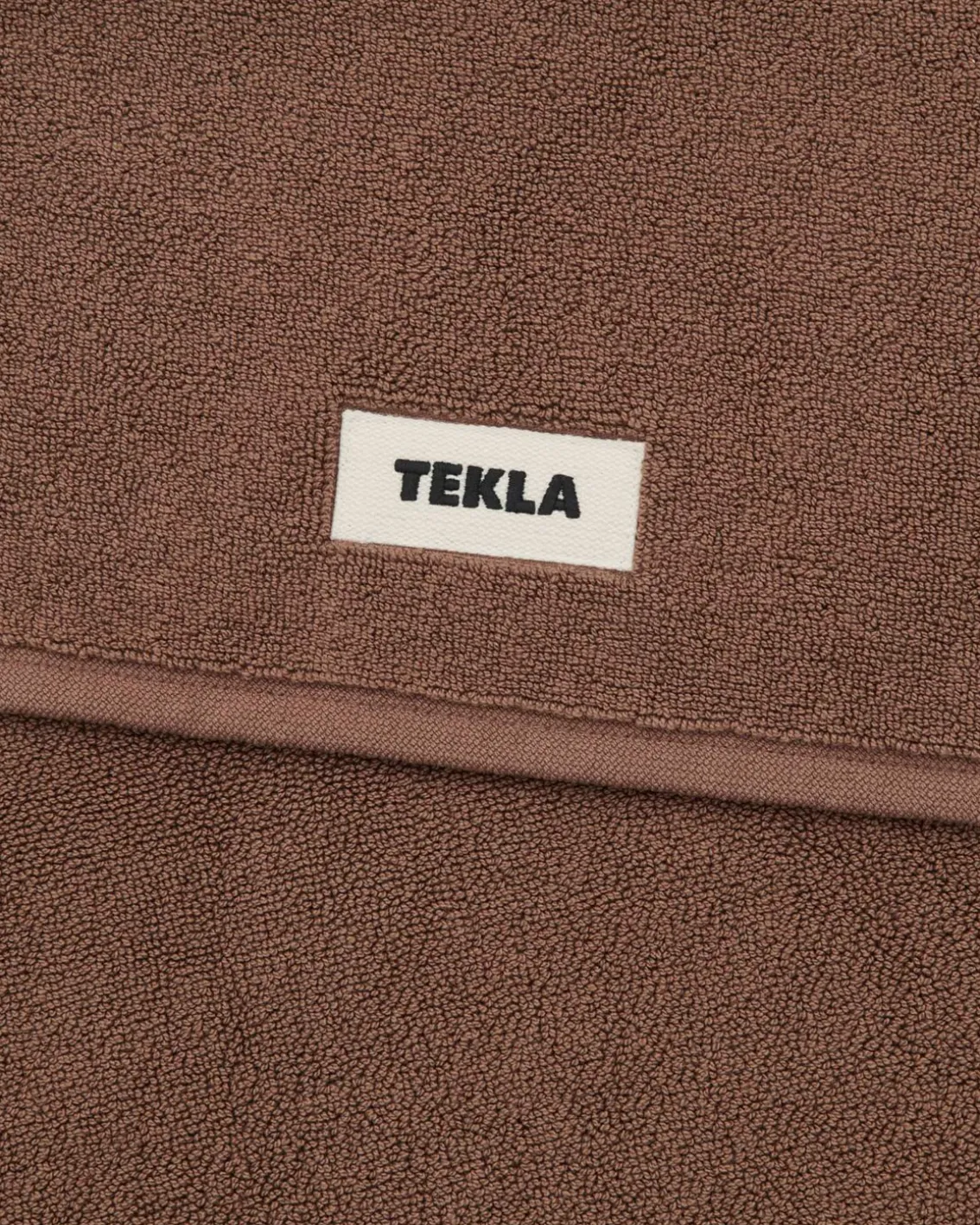 Tekla Terry Bath Mat Kodiak Brown