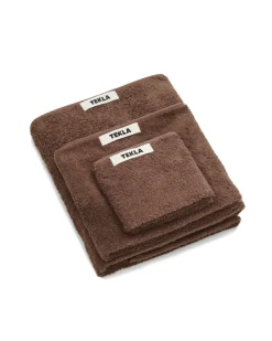 Tekla Terry Towel Kodiak Brown
