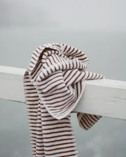 Tekla Terry Towel Kodiak Stripes