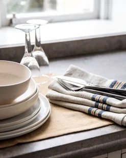 Tell me More Astrid Napkin Mustard