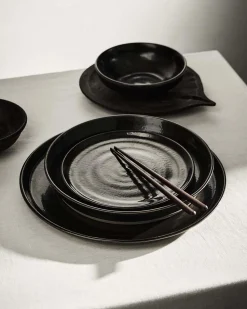 Tell me More Fenix Dinner Plate Black