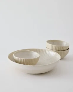 Tell me More Granada Soup Plate Cream White