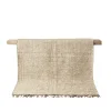 Tell me More Hemp Rug Bleached