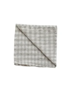 Tell me More Kitchen Towel Linen Gingham Natural