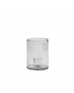 Tell me More Luna Candle Holder Clear
