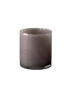 Tell me More Lyric Candle Holder Purple Grey