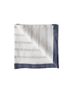Tell me More Maya Napkin Natural Stripe