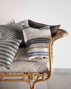 Tell me More Mika Cushion Cover Denim Stripe