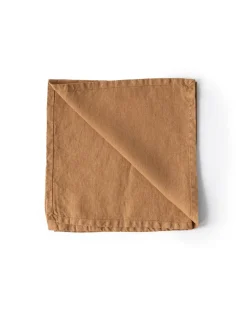 Tell me More Napkin Linen Hazelnut