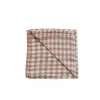 Tell me More Napkin Linen Gingham Biscuit