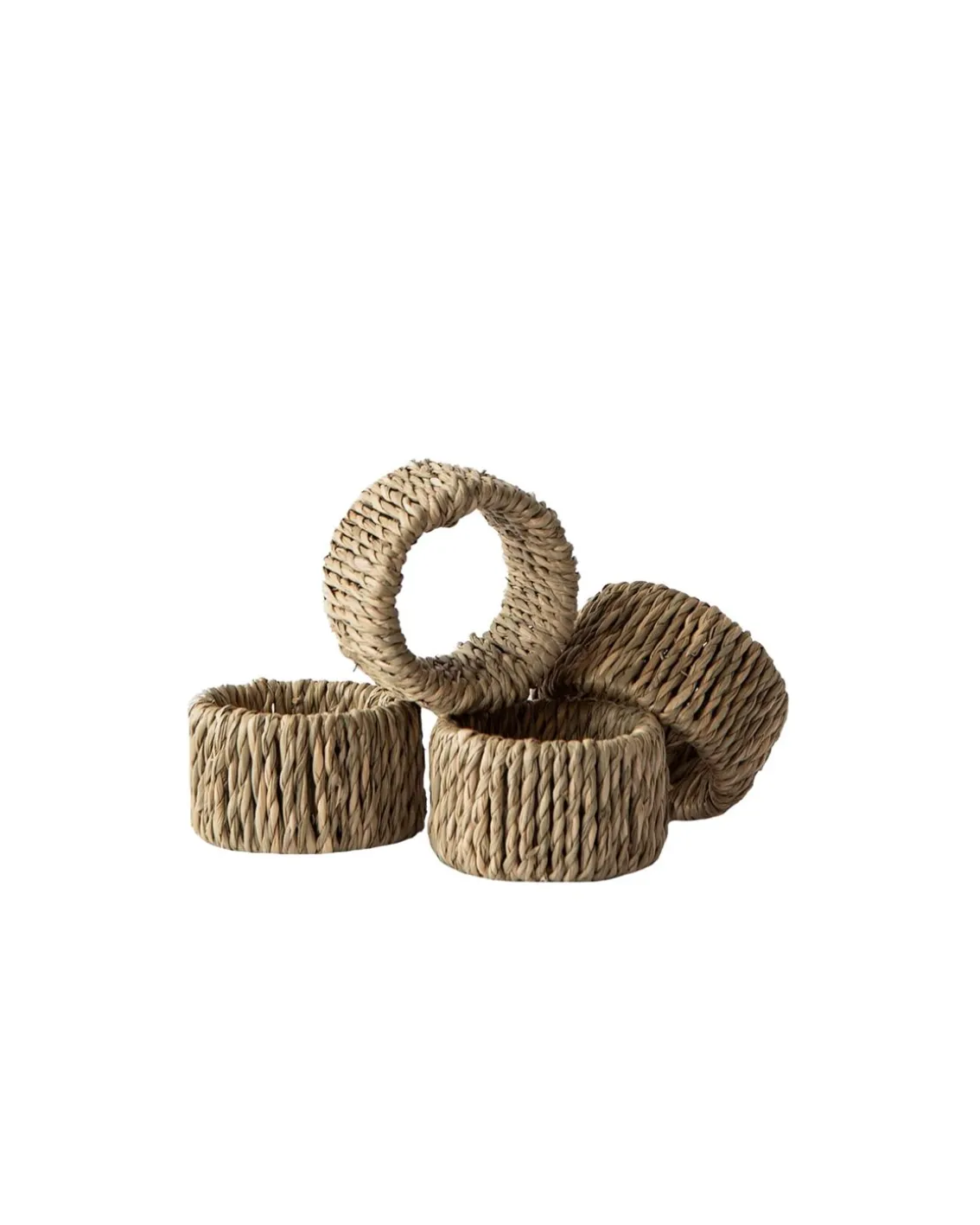 Tell me More Nori Napkin Ring Set Of 4 Natural