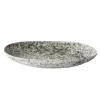 Tell me More Rivoli Serving Plate Small Green Splatter