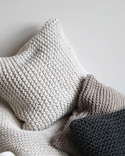 Tell me More Rope Cushion Cover Off White