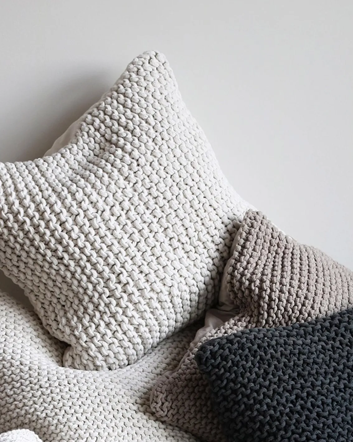 Tell me More Rope Cushion Cover Off White