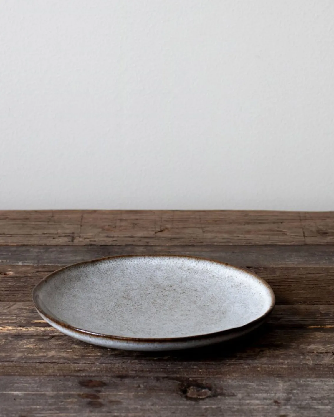 Tell me More Taranto Assiette Stone Grey
