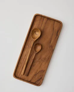 Tell me More Teak Spoon Set Brown