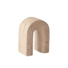 Tell me More Travertine Bookend