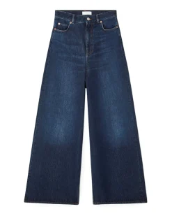 Teurn Studios Baggy Jeans Dark Blue