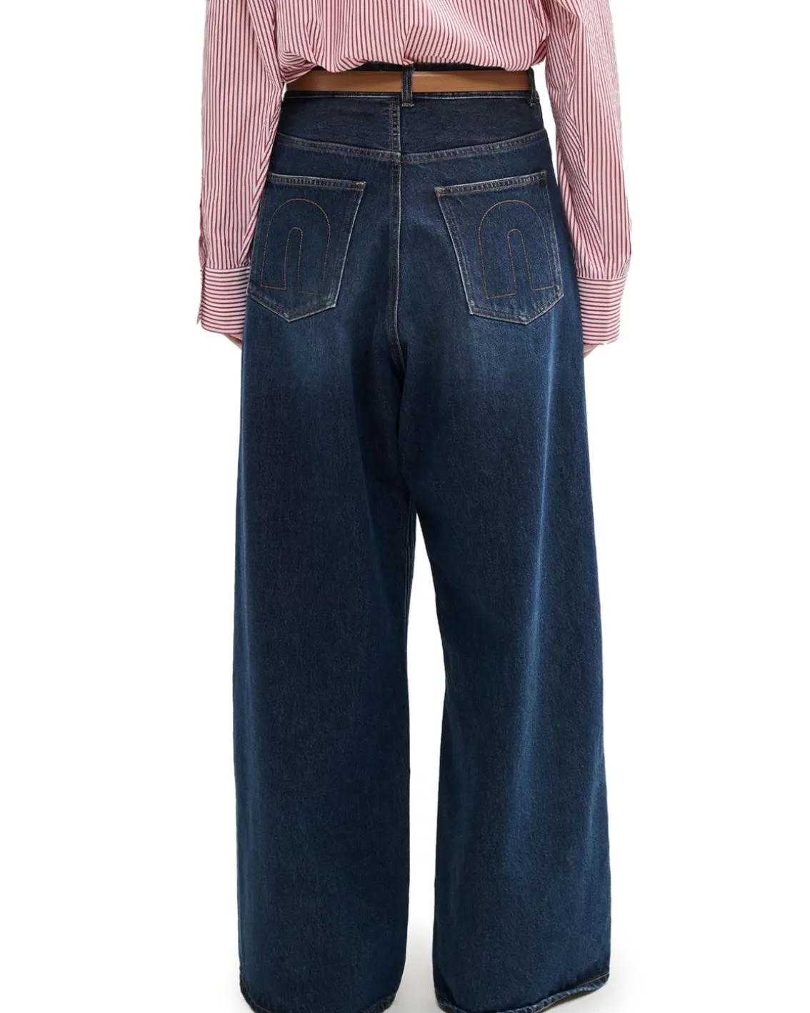 Teurn Studios Baggy Jeans Dark Blue
