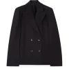 Teurn Studios Double-Breasted Blazer Black
