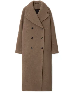 Teurn Studios Oversized Long Coat Mole
