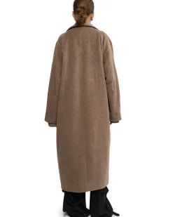 Teurn Studios Oversized Long Coat Mole